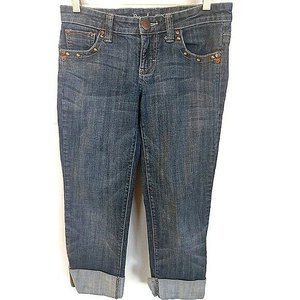 Bu from Malibu Women Blue capri Jeans size 28